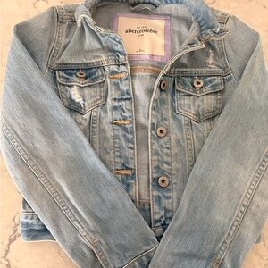 Abercrombie Kids Light Blue Denim Jacket